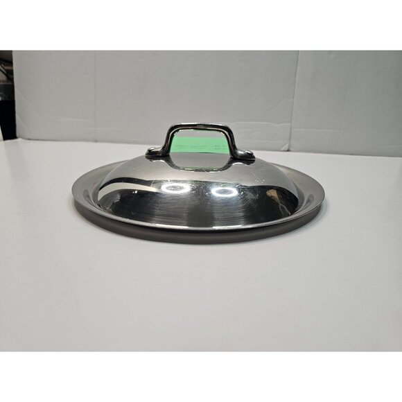 Stainless Steel Cookware Lid 8.38" Inner Lip & 9.38" Outer Edge for Soup Pot - Picture 3 of 7